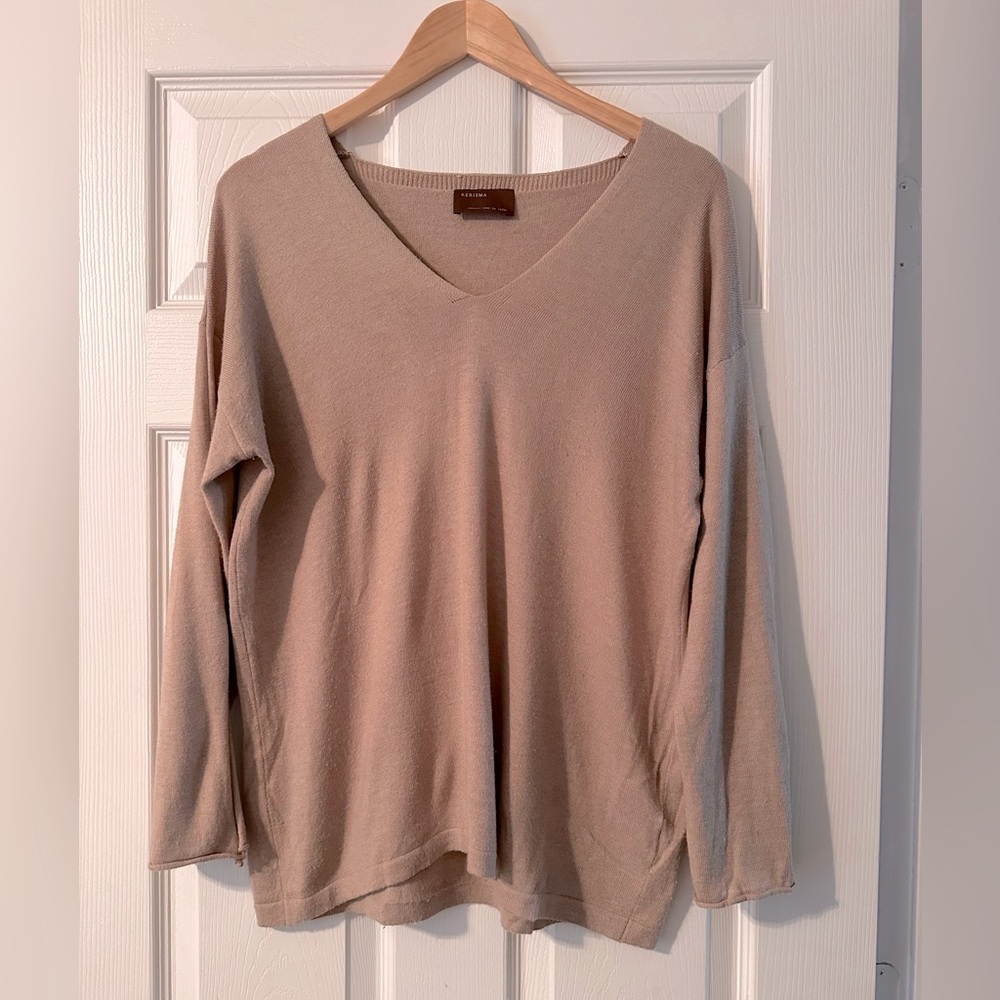 Kerisma knit sweater_ camel